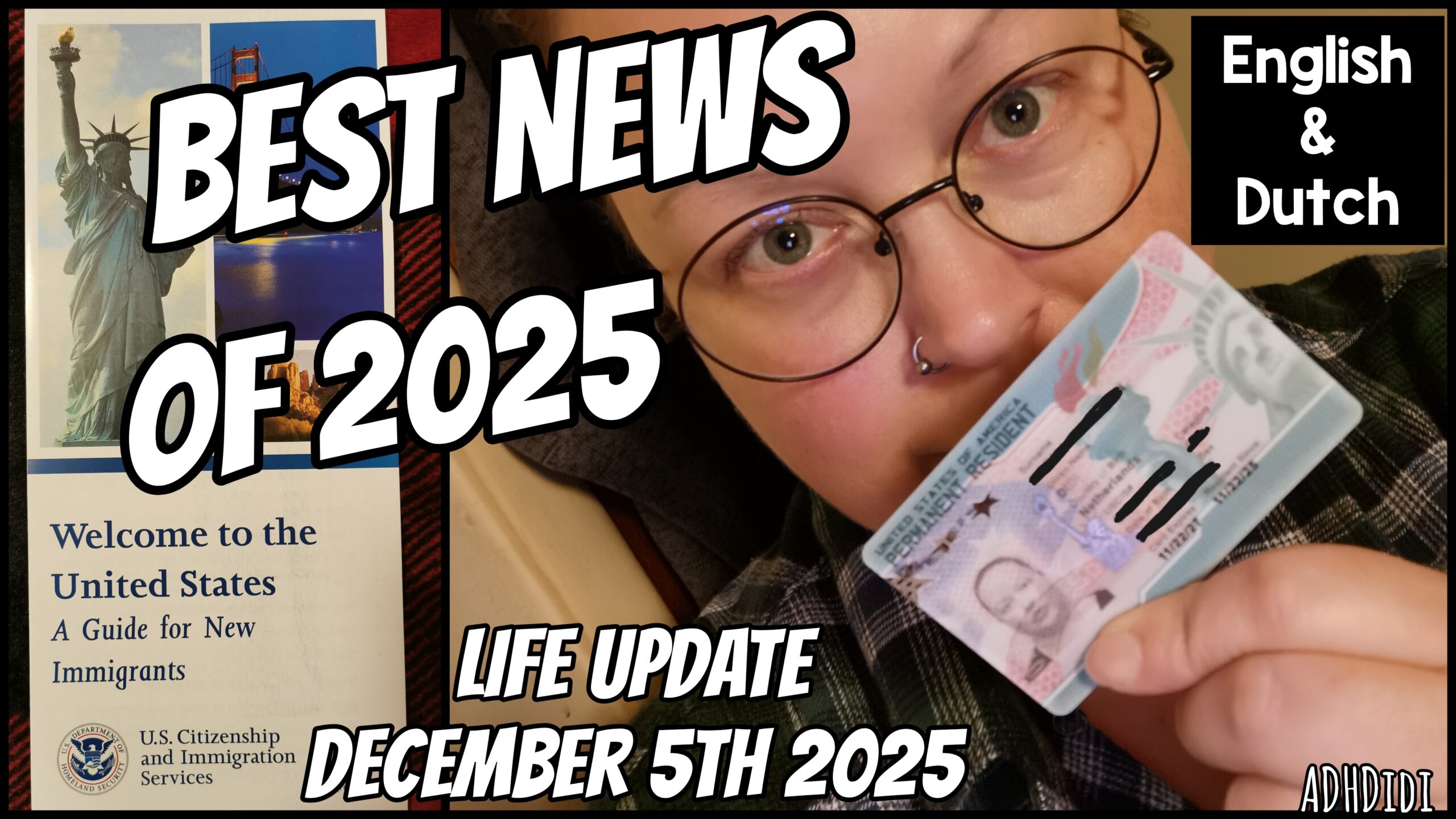 Cover image for BEST NEWS OF 2025 - Life Update December 5th 2025 blog post.