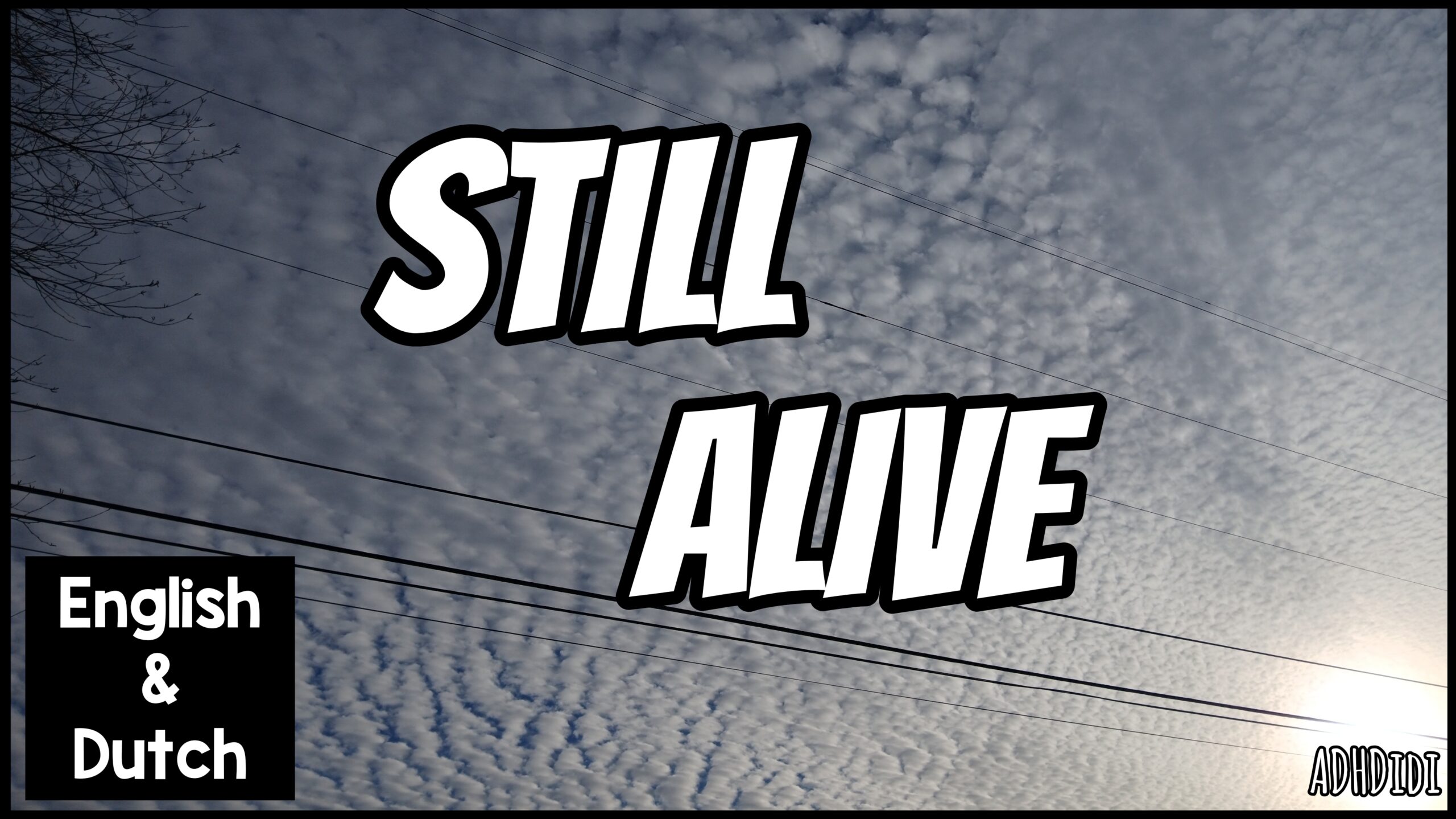 Cover image for blog post "Still Alive".
